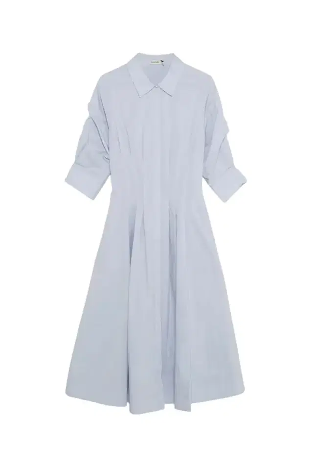Jazz Cotton Pintuck Midi Dress