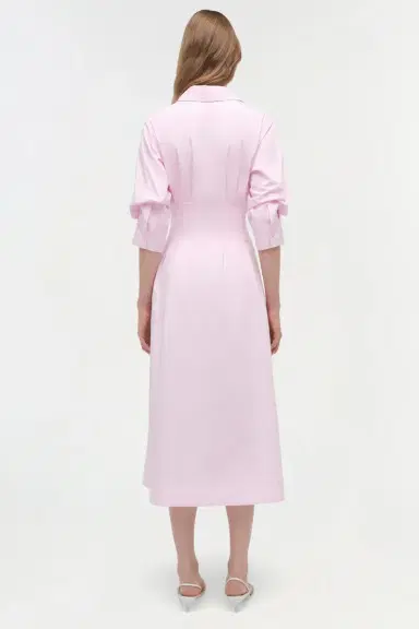 Simkhai Jazz Cotton Pintuck Midi Dress | Thumbnail 5 Simkhai Jazz Cotton Pintuck Midi Dress | Thumbnail 5