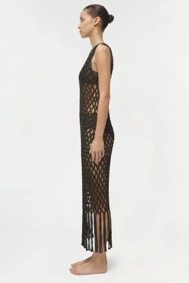 Simkhai Jensen Macrame Midi Dress | Thumbnail 5