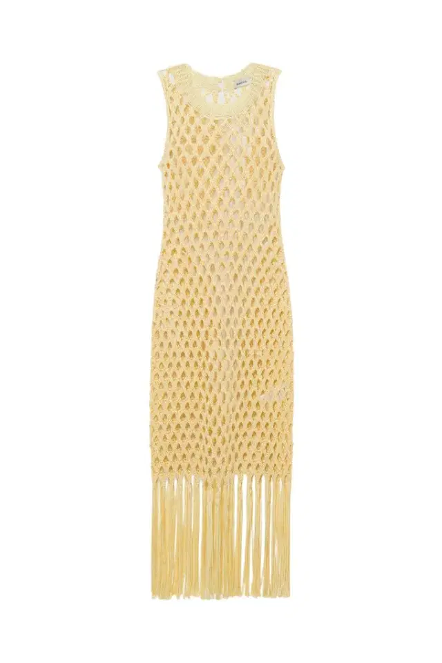 Simkhai Jensen Macrame Midi Dress