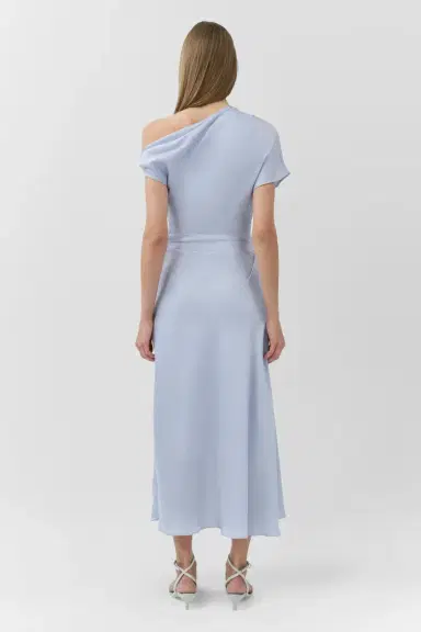 Simkhai Joanna Off Shoulder Satin Midi Dress | Thumbnail 5