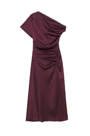 Simkhai Joanna Off Shoulder Satin Midi Dress | Thumbnail 1 Simkhai Joanna Off Shoulder Satin Midi Dress | Thumbnail 1