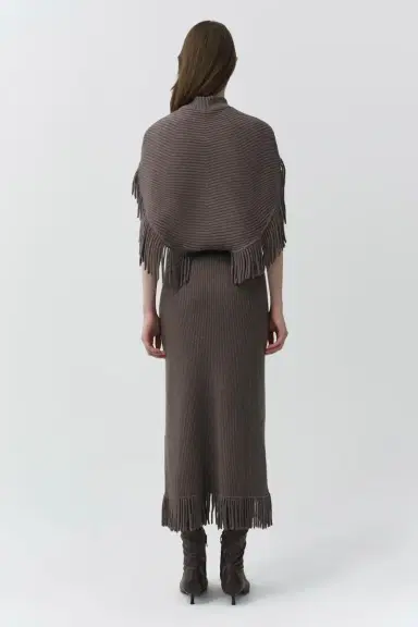 Simkhai Jordan Knit Fringe Midi Dress | Thumbnail 5 Simkhai Jordan Knit Fringe Midi Dress | Thumbnail 5