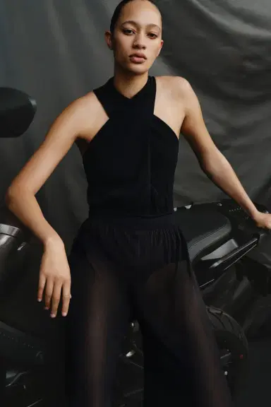 Simkhai Juno Knit Halter Bodysuit | Thumbnail 2 Simkhai Juno Knit Halter Bodysuit | Thumbnail 2
