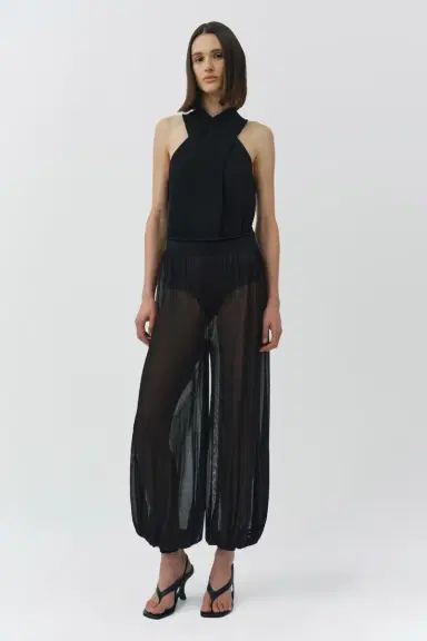 Simkhai Juno Knit Halter Bodysuit | Thumbnail 3 Simkhai Juno Knit Halter Bodysuit | Thumbnail 3
