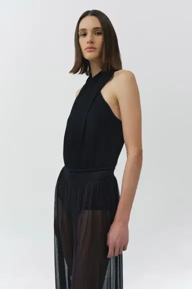 Simkhai Juno Knit Halter Bodysuit | Thumbnail 4 Simkhai Juno Knit Halter Bodysuit | Thumbnail 4