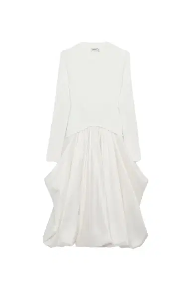 Simkhai Kenlie Taffeta Knit Midi Dress | Thumbnail 1 Simkhai Kenlie Taffeta Knit Midi Dress | Thumbnail 1
