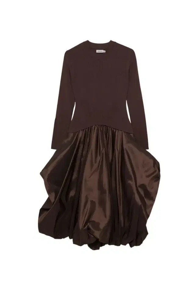 Simkhai Kenlie Taffeta Knit Midi Dress