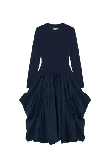 Simkhai Kenlie Taffeta Knit Midi Dress | Thumbnail 1 Simkhai Kenlie Taffeta Knit Midi Dress | Thumbnail 1