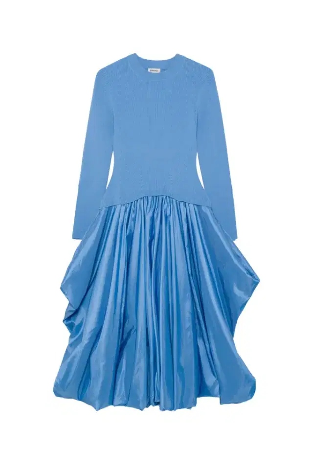 Simkhai Kenlie Taffeta Knit Midi Dress