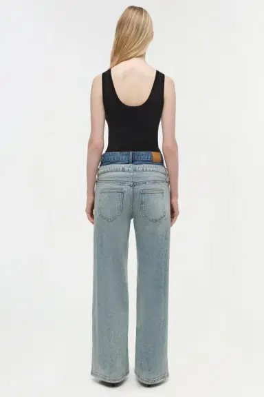 Simkhai Kove Double Waistband Jean | Thumbnail 5