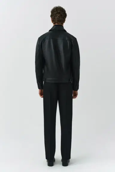 Simkhai Landon Leather Jacket | Thumbnail 6 Simkhai Landon Leather Jacket | Thumbnail 6
