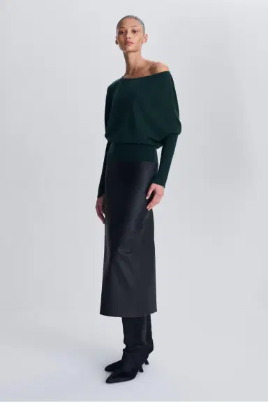 Simkhai Lavina Off Shoulder Knit Sweater | Thumbnail 4 Simkhai Lavina Off Shoulder Knit Sweater | Thumbnail 4