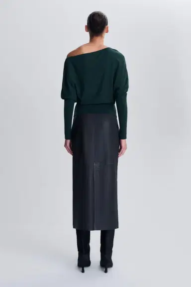 Simkhai Lavina Off Shoulder Knit Sweater | Thumbnail 5 Simkhai Lavina Off Shoulder Knit Sweater | Thumbnail 5