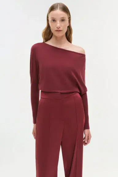 Simkhai Lavina Off Shoulder Sweater | Thumbnail 3
