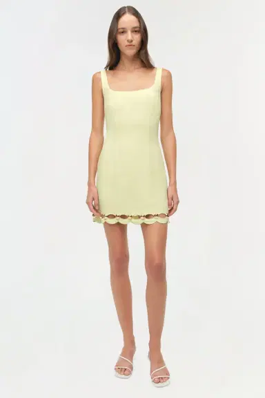 Simkhai Lindley Studded Linen Midi Dress | Thumbnail 2 Simkhai Lindley Studded Linen Midi Dress | Thumbnail 2