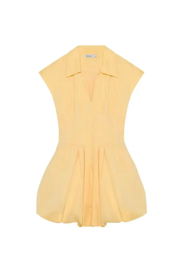Simkhai Lirinne Cotton Bubble Mini Dress
