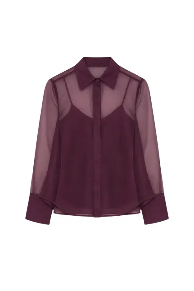 Simkhai Loen Organza Shirt