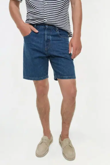 Simkhai Lorcan Denim Shorts | Thumbnail 7 Simkhai Lorcan Denim Shorts | Thumbnail 7