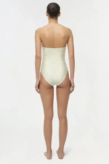 Simkhai Lorena Shell Strapless One Piece | Thumbnail 5