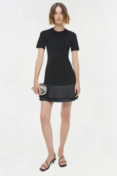 Simkhai Lorin Taffeta Knit Midi Dress | Thumbnail 2