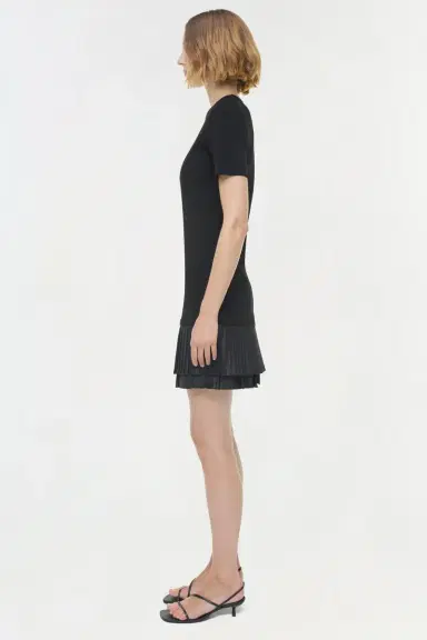 Simkhai Lorin Taffeta Knit Midi Dress | Thumbnail 4