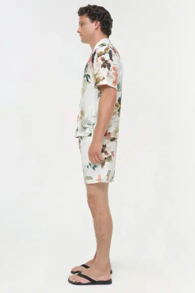 Simkhai Lowell Floral Printed Swim Shorts | Thumbnail 4