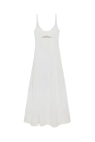 Simkhai Maddy Cotton Midi Dress | Thumbnail 1 Simkhai Maddy Cotton Midi Dress | Thumbnail 1