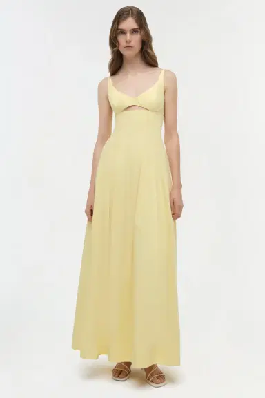 Simkhai Maddy Cotton Midi Dress | Thumbnail 2