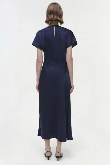 Simkhai Marabella Satin Midi Dress | Thumbnail 5 Simkhai Marabella Satin Midi Dress | Thumbnail 5