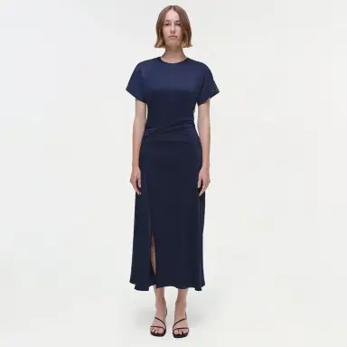 Simkhai Marabella Satin Midi Dress | Thumbnail 7 Simkhai Marabella Satin Midi Dress | Thumbnail 7