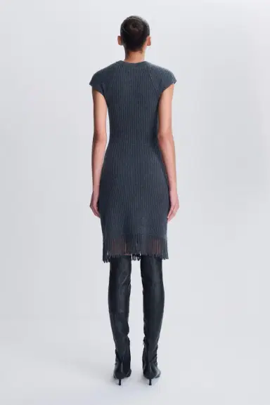 Simkhai Margot Knit Fringe Mini Dress | Thumbnail 5 Simkhai Margot Knit Fringe Mini Dress | Thumbnail 5