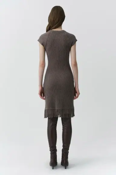 Simkhai Margot Knit Fringe Mini Dress | Thumbnail 5 Simkhai Margot Knit Fringe Mini Dress | Thumbnail 5