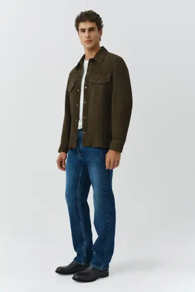 Simkhai Michael Suede Utility Jacket | Thumbnail 5 Simkhai Michael Suede Utility Jacket | Thumbnail 5