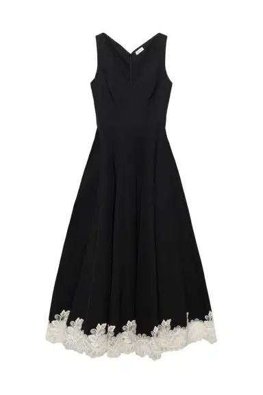 Simkhai Mira Cotton Faille Lace Midi Dress | Thumbnail 1