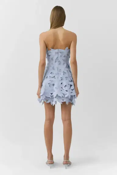 Simkhai Miri Embroidered Cotton Bustier Mini Dress | Thumbnail 6
