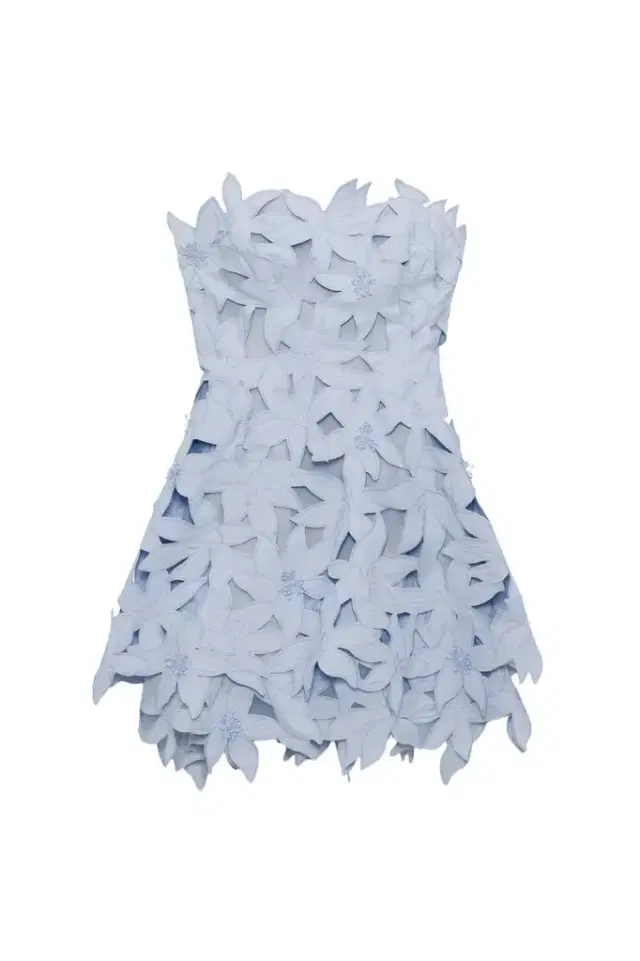Miri Embroidered Cotton Bustier Mini Dress Miri Embroidered Cotton Bustier Mini Dress