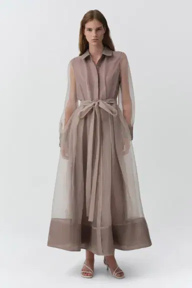 Simkhai Montgomery Organza Midi Dress | Thumbnail 2