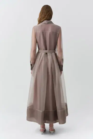 Simkhai Montgomery Organza Midi Dress | Thumbnail 5