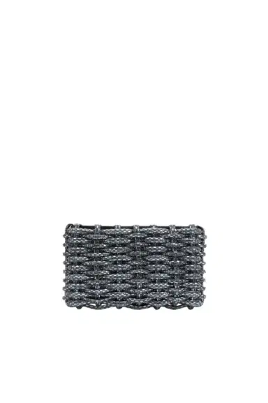 Simkhai Morgan Woven Rhinestone Clutch | Thumbnail 1