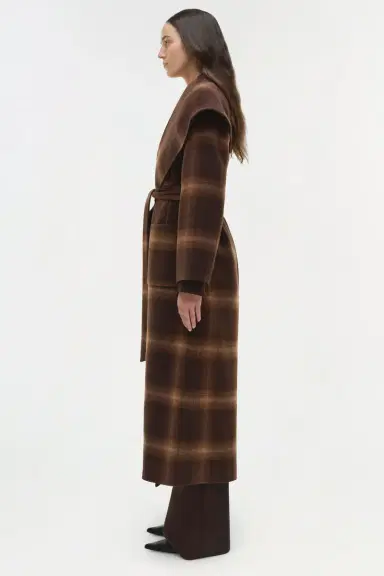 Simkhai Mulhollond Wool Robe Coat | Thumbnail 5