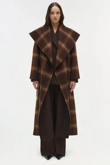 Simkhai Mulhollond Wool Robe Coat | Thumbnail 7