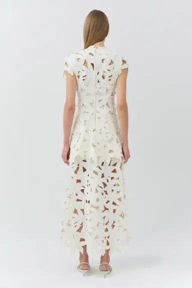 Simkhai Neve Embroidered Cotton Midi Dress | Thumbnail 5