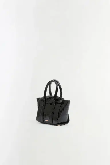 Simkhai Nicola Croc-Embossed Leather Mini Tote | Thumbnail 3