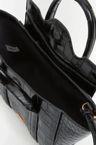 Simkhai Nicola Croc-Embossed Leather Mini Tote | Thumbnail 4