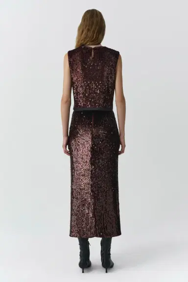 Simkhai Nikki Embellished Midi Skirt | Thumbnail 4 Simkhai Nikki Embellished Midi Skirt | Thumbnail 4