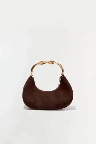 Simkhai Nixi Suede Twist Handle Bag | Thumbnail 2 Simkhai Nixi Suede Twist Handle Bag | Thumbnail 2