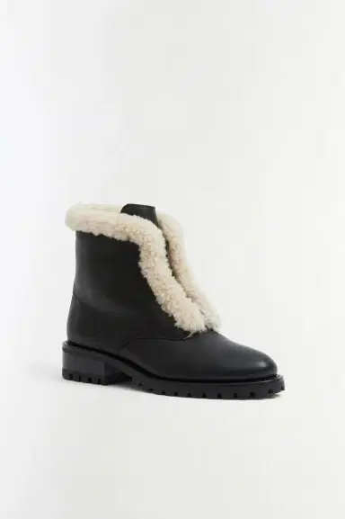 Simkhai Noah Shearling Lug Sole Zip Boot | Thumbnail 2 Simkhai Noah Shearling Lug Sole Zip Boot | Thumbnail 2