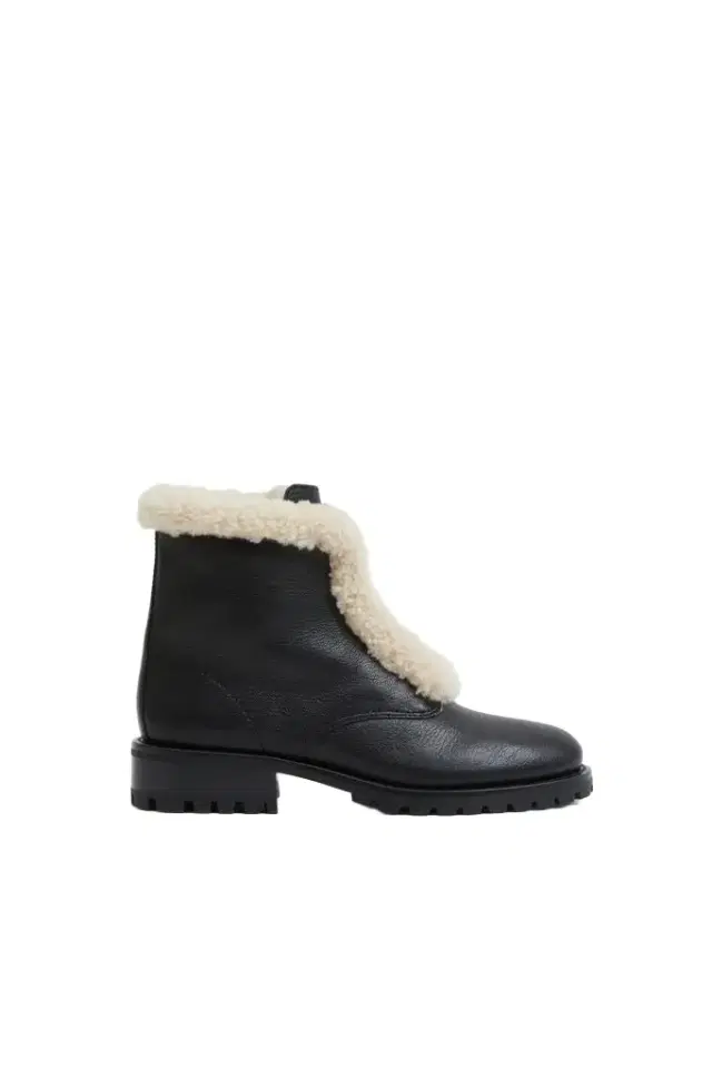 Simkhai Noah Shearling Lug Sole Zip Boot