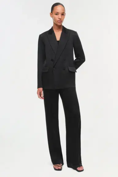 Simkhai Norah Satin Blazer | Thumbnail 8